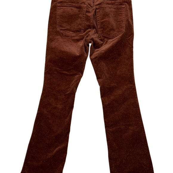 Wild Fable Womens Low Rise Flare Corduroy Pants Size 4 Chocolate Hippie - Picture 2 of 6